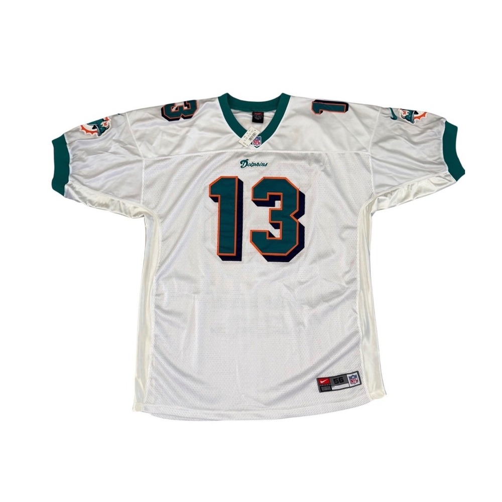 Vintage Nike Dan Marino Miami Dolphins Jersey White 56 3XL Limited Edition NWT